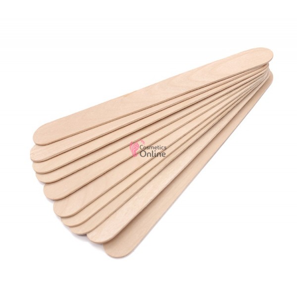 Spatule din lemn MARI de corp pentru epilat 60 buc, cod EPR 1656